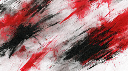 conflict. Red and black paint splatters creating color conflict on textured canvas. wellbeing guides, coaching materials, designed for coaching and self-improvement content.
