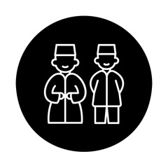 Children in traditional clothes