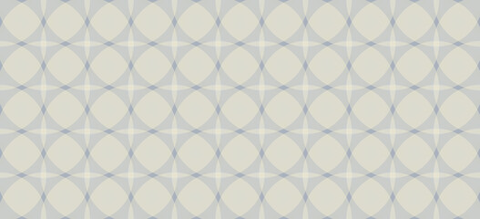 Elegant Geometric Pattern in Soft Blue and Cream