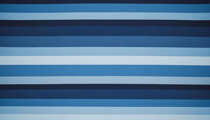 Obraz premium Abstract background of horizontal stripes in varying shades of blue and white