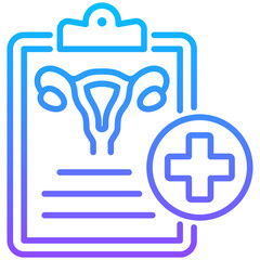 Obraz premium Illustration elements of Gynecology