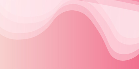 Flow shapes pastel pink and yellow gradation background.