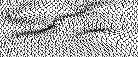Mesh texture for fishing nets. Seamless pattern for sportswear or soccer goal, volleyball net, basketball hoop, hockey, athletics. © Hendra