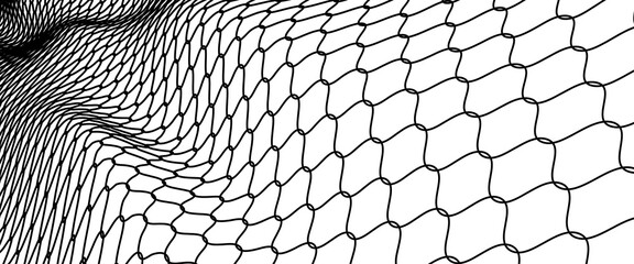 Mesh texture for fishing nets. Seamless pattern for sportswear or soccer goal, volleyball net, basketball hoop, hockey, athletics. © Hendra