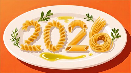 2026 Mixed Pasta Shapes Concept
