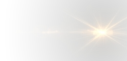 Spotlight sparkle vector element