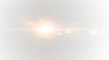 Shimmering star beam effect