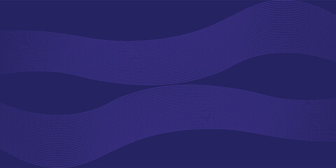 3D modern wave curve abstract presentation background. Luxury paper cut background. Abstract decoration, golden pattern, halftone gradients, 3d Vector illustration. Dark blue background