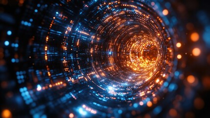 Cybersecurity Shield. Protecting the Digital Realm. Big Data Insights. Unlocking the Information Age