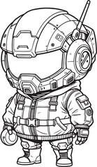 Miniature space Pilot