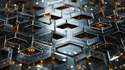 Abstract geometric pattern