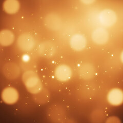Warm golden bokeh lights create a festive and celebratory atmosphere perfect for holiday season backgrounds. isolated on white background