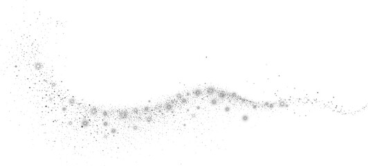 Abstract Shiny SilverGold Glitter design element. Whine Gold Glitter Dust and Stars. Glitter Trail....
