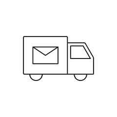 Delivery Truck Icon Collection. Delivery Truck Icon Set.