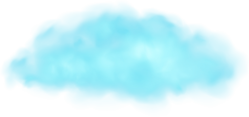 Realistic Cloud, Smoke or Fog. Fluffy Cloudscape. Color Overlay Transparent Cloud.