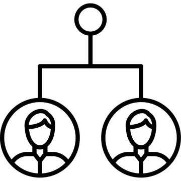 Corporate Restructuring Icon