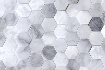 Modern Hexagonal Marble Texture Background