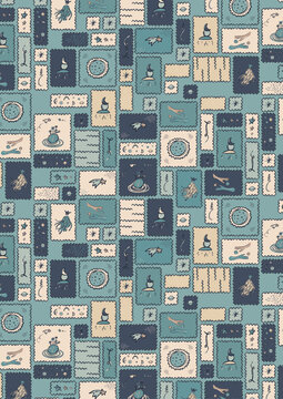 motifs et illustration de l'univers en douceur