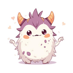Cute Monster Design Very Cool