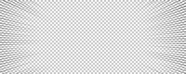 Black comic book transparent background