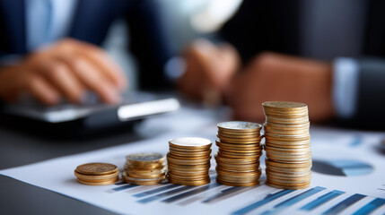 Financial consultation meeting concept, investment planning discussion, wealth management advisory, retirement strategy session, professional financial guidance, client advisor relationship,