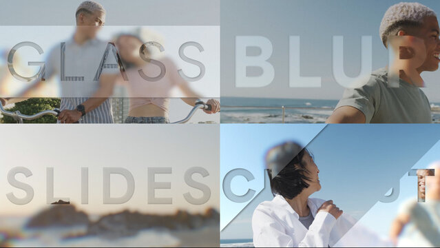 Glass Blur Cutout Slides