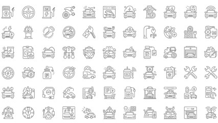 Business web icons set collection illustration design pattern with people symbol sign vector arrows for internet computer travel