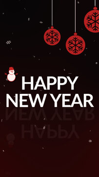 Vertical New Year Countdown 01