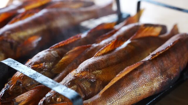 Grilling fresh fish for a delicious outdoor meal