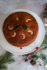 Homemade Christmas fruit cake | Kerala plum cake