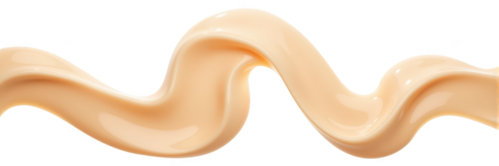 Creamy foundation swatch, smooth texture, cosmetic product, beauty application, makeup essentials, skin tone match