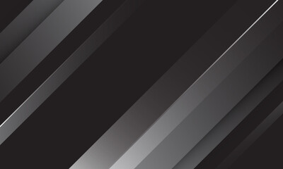 Geometric black and white abstract background. Vector illustration