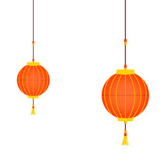 Lunar New Year, Chinese Lantern Decoration