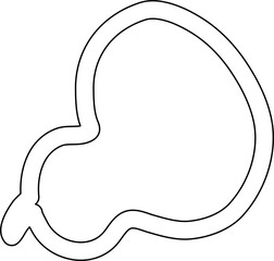 Speech bubbles set, talking, chat, dialog