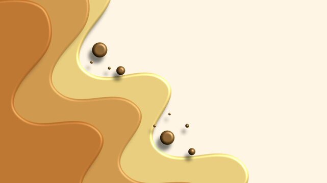 Seamless sand texture background with coffee bean splashes