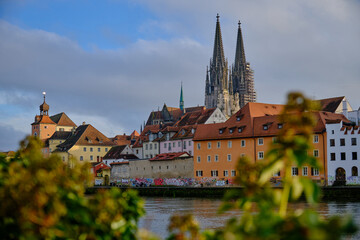 Regensburg mit Dom 
