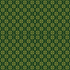 African ethnic tribal-inspired floral pattern in refined gree tones. The design is ethnic from traditional paintings of the past, transforming classic artistic ethnic into a beautiful and unique moder