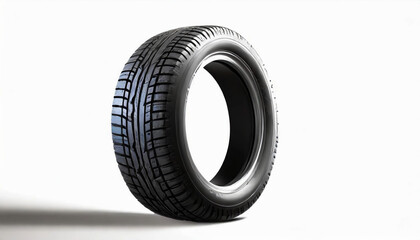 乗用車用のタイヤのモックアップ写真