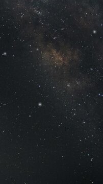 Deep Space Exploration 
Inside galaxy scene. Large groups of stars held together by self-gravitation.