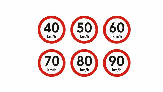 Safe Driving Tips: Understanding Speed Limits from 40 km/h to 90 km/h
