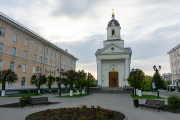 The Church of the Nativity of Christ on Republic Square in Cheboksary