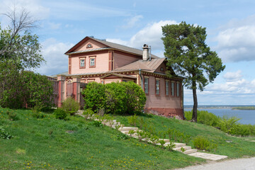 The building of the Civil War Museum in Sviyazhsk