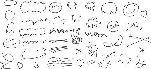 hand drawn doodle design 