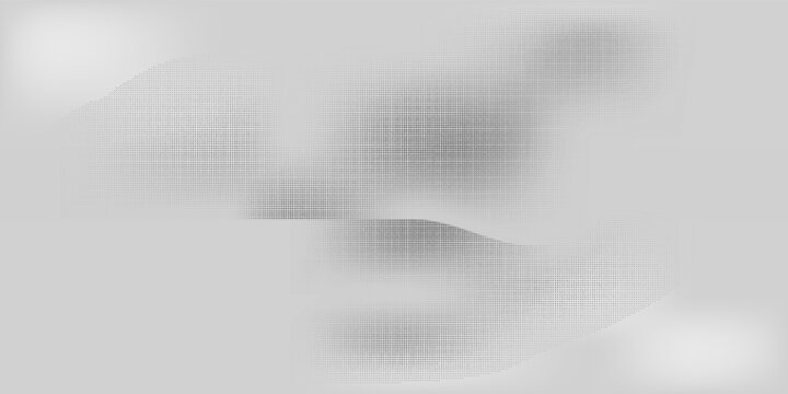 Dotted gradient halftone background. Horizontal seamless dots pattern in pop art style. Abstract modern stylish texture. Vector illustration.