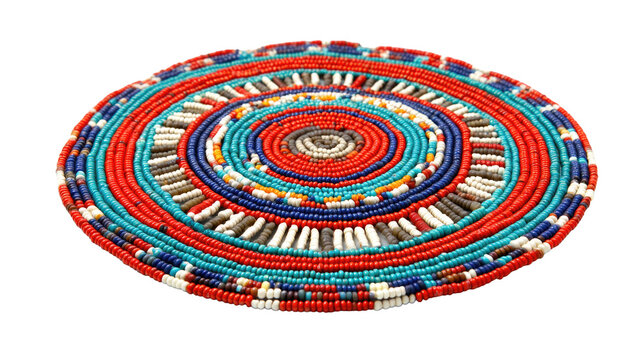 Beaded Maasai Coaster