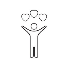 Happiness Love Emotion Icon