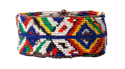 Colorful Beaded African Bracelet