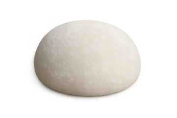 Mochi ball dessert, Japanese rice cake with a transparent background.