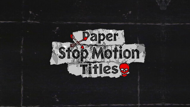 Paper Stop Motion Title 01