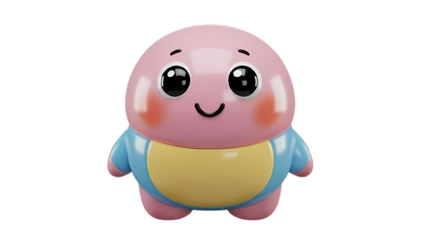 3d emoji emote for social media icon cute character design 